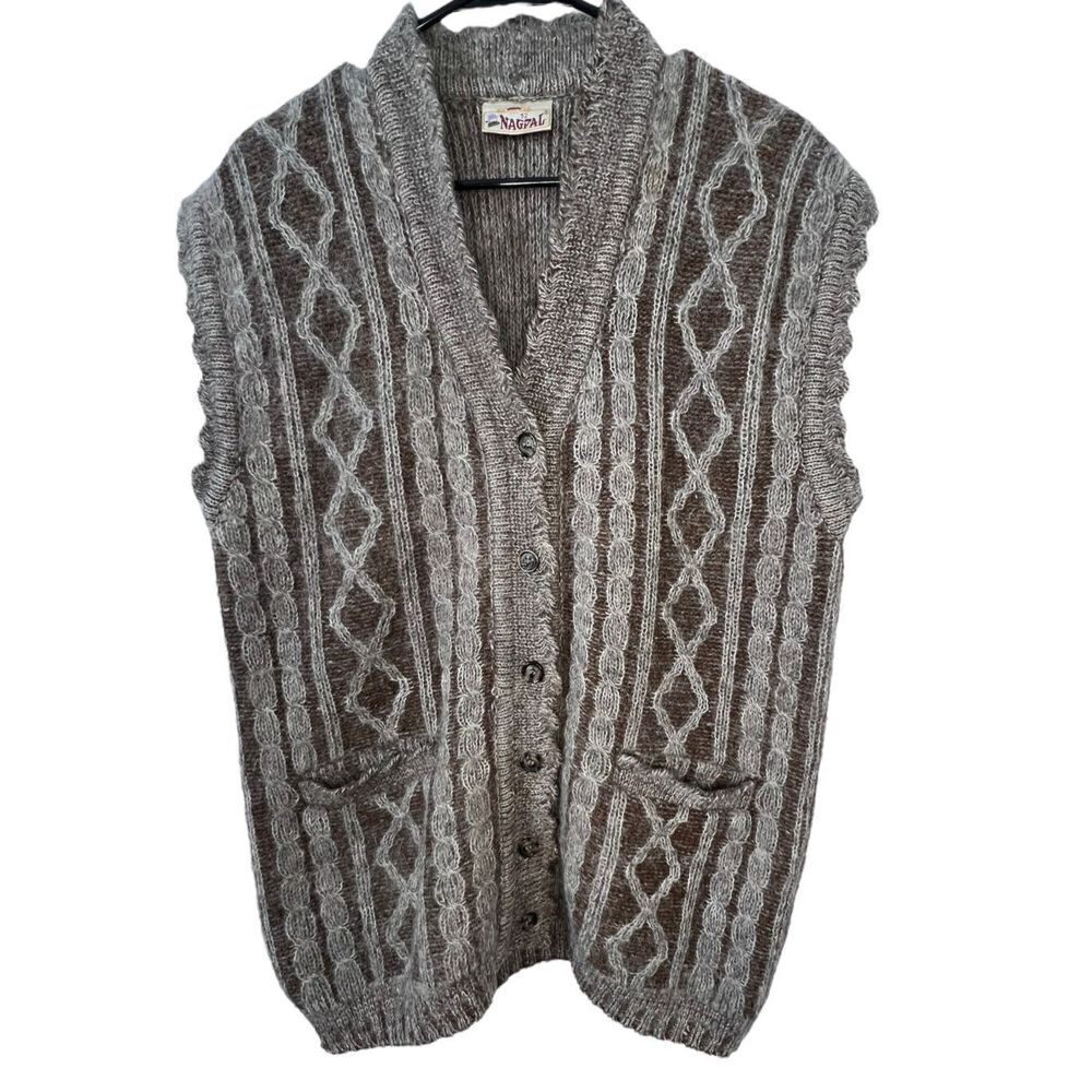 Vintage Nagpal Button Up Sweater Vest